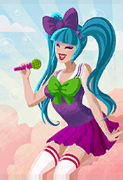 Teen Idol Poster in TS4