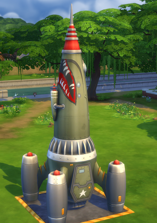 sims 4 rocket ship construction time