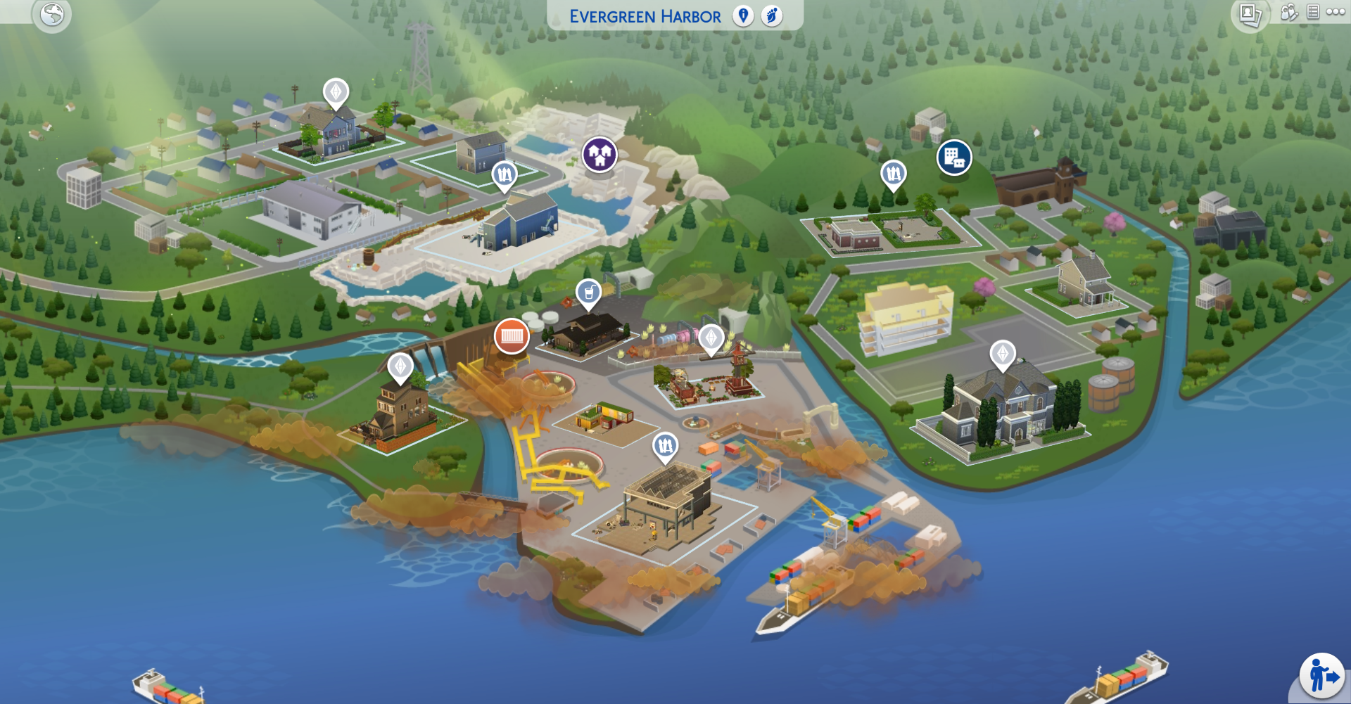 Evergreen Harbor | Simpédia, Wiki Les Sims | Fandom