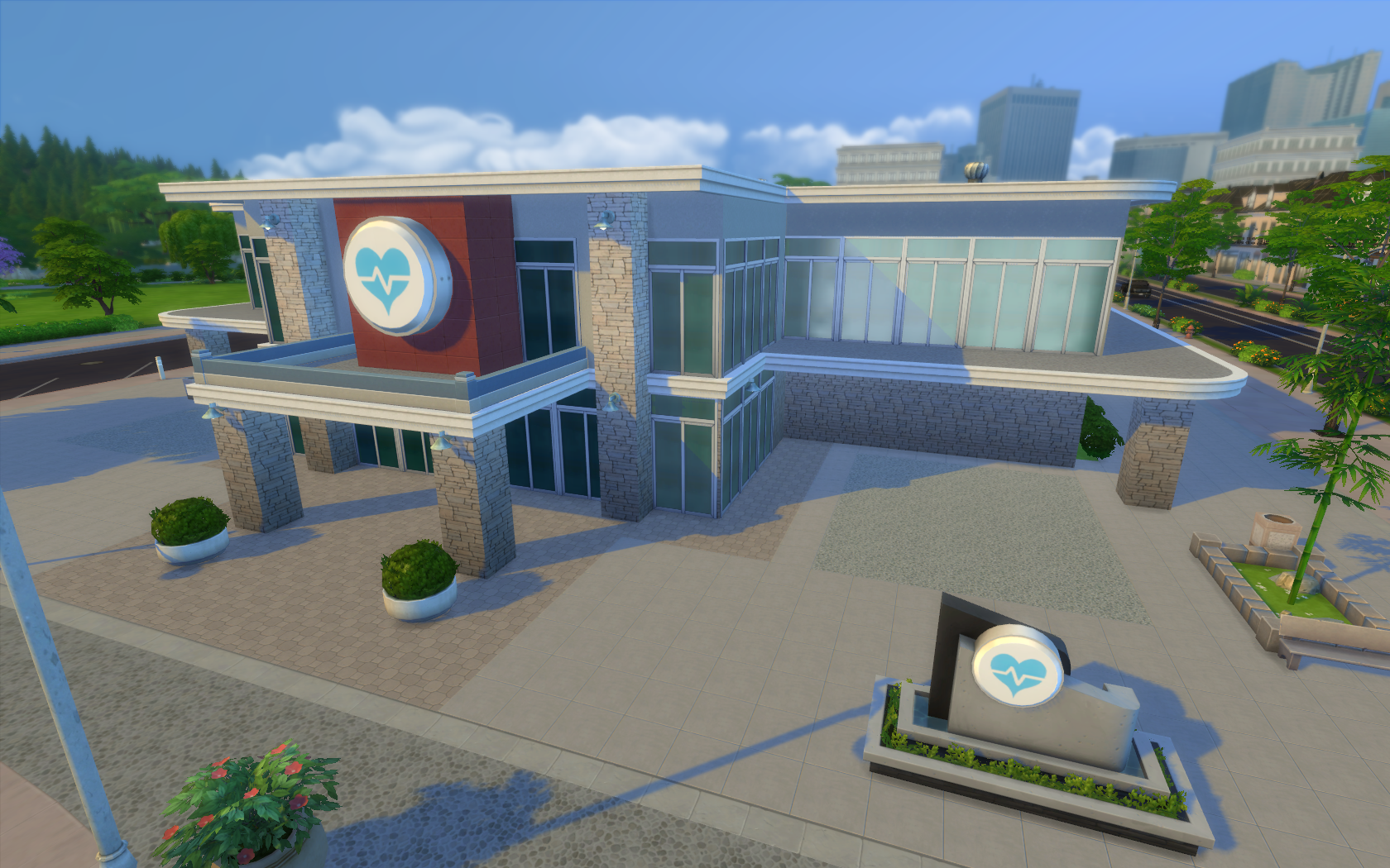 sims 4 hospital lot download