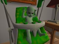 AlienBabyAngryInBouncinator