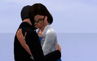 Jean hug Alex