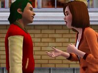 Charlie and Sandi in school