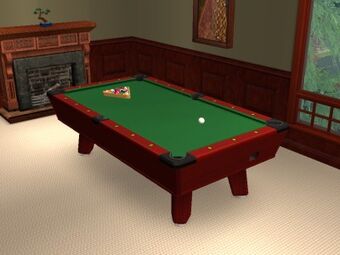 Pool Table The Sims Wiki Fandom