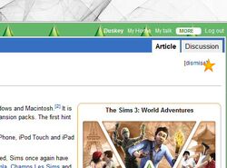 Eraicon overlapping with site notice