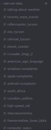 All the new channels