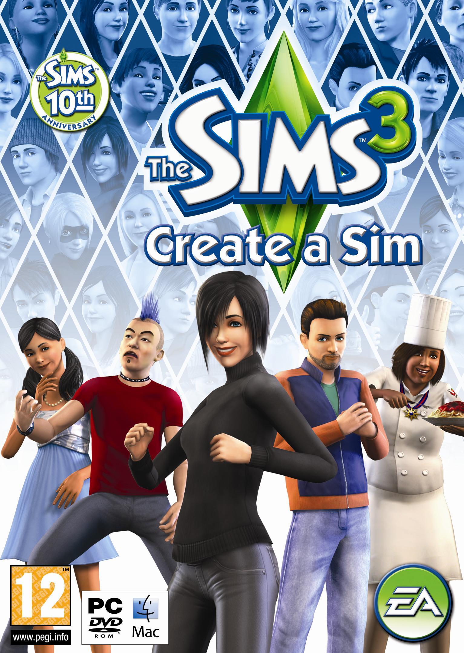 the sims 2 create a sim collection file