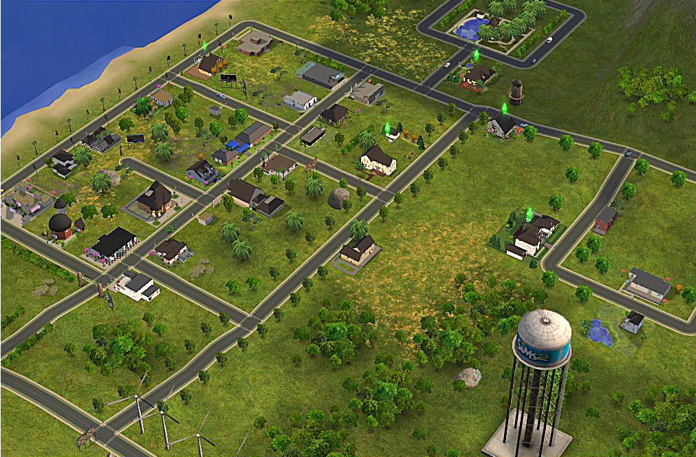 Sims 2 Neighborhood With Lots Download Movies