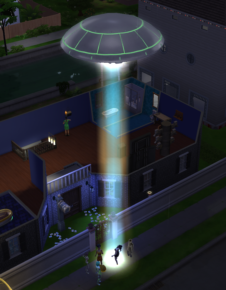 Alien Abduction The Sims Wiki Fandom Images, Photos, Reviews