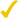 Yellow check