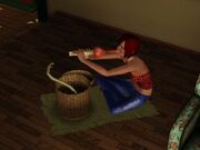 Female Sim snake charming