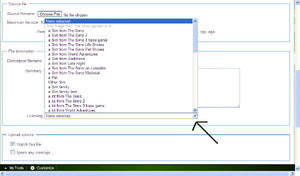 How to license an image