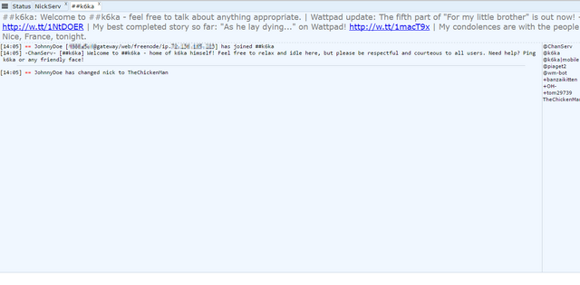 File:Freenode IRC webchat nick to TheChickenMan success.png