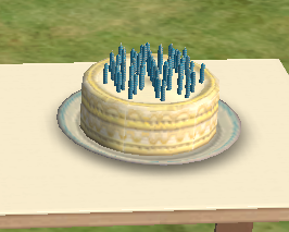 Birthday Cake The Sims Wiki Fandom