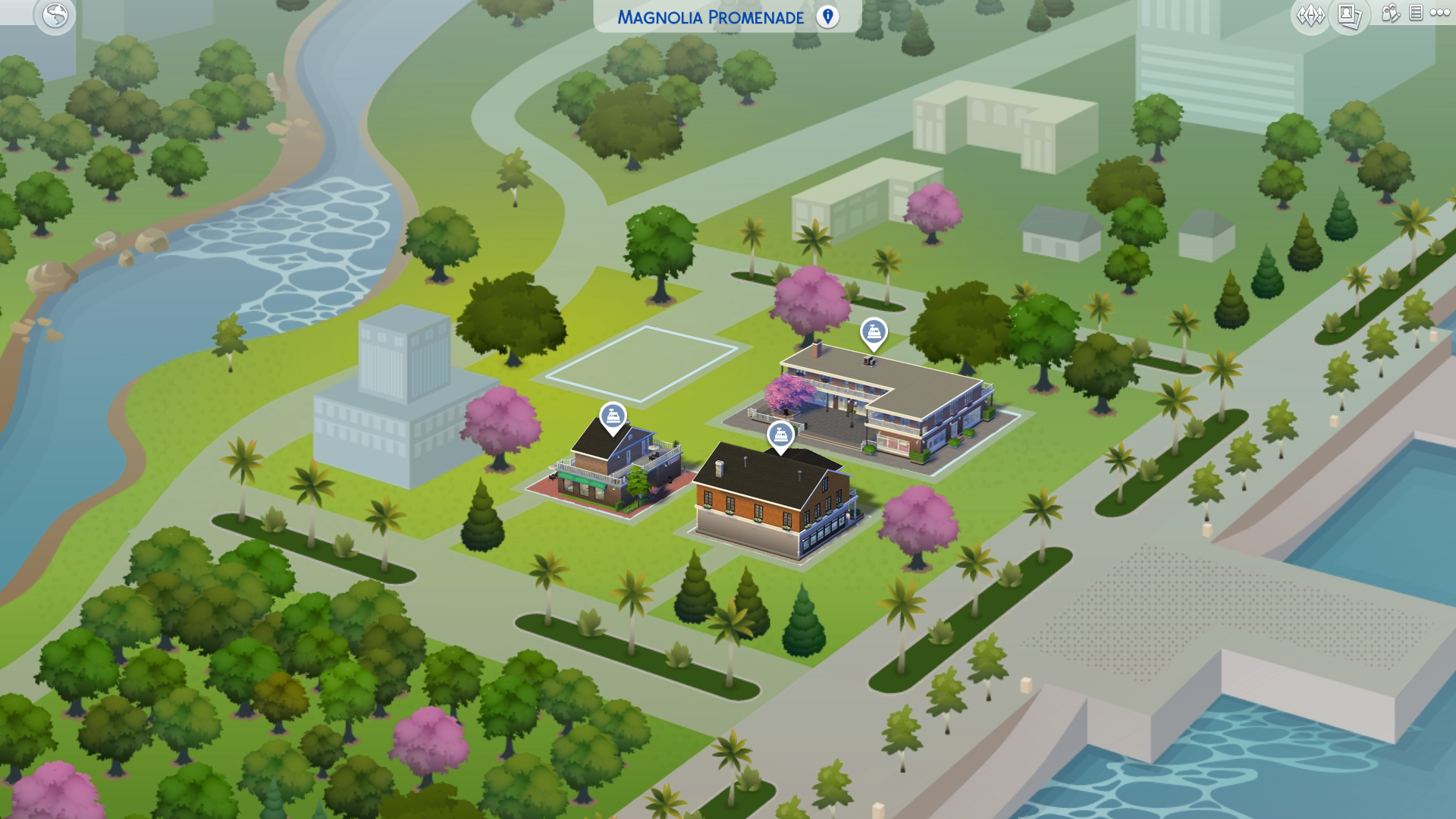 sims 4 get together map