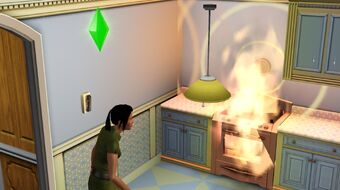 Incendie Simpedia Wiki Les Sims Fandom