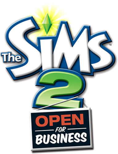 File:The Sims 2 Open for Business Logo.png