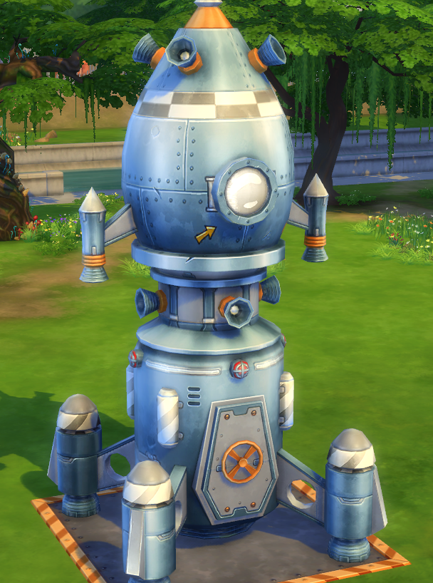 sims 4 rocket ship construction time