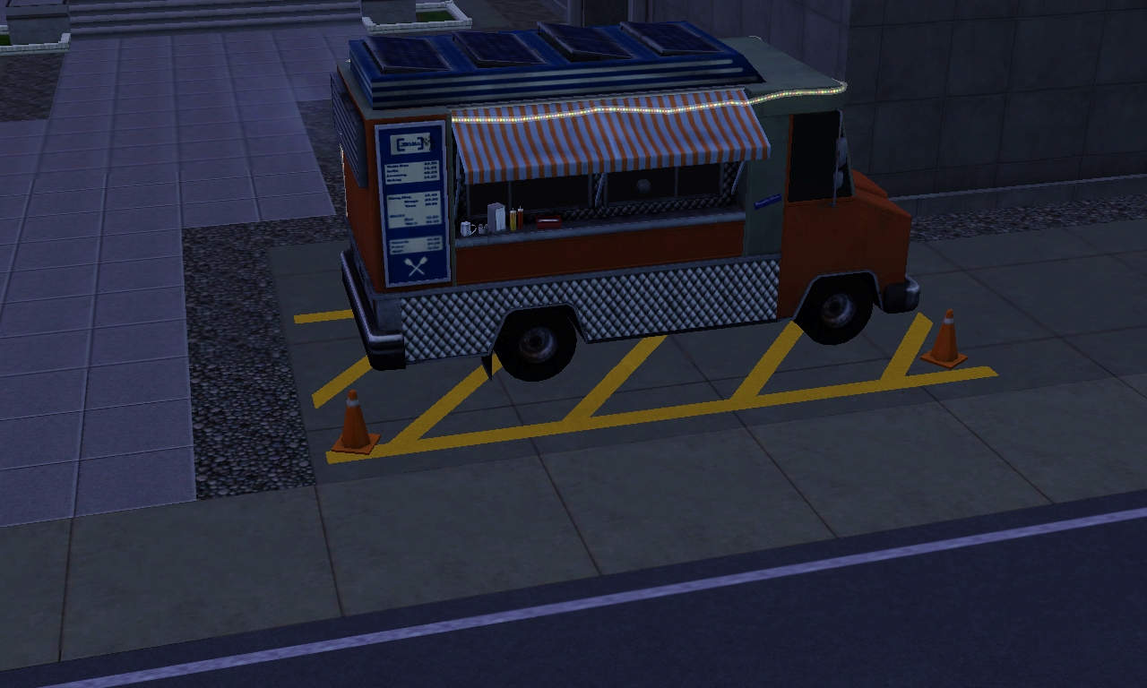 sims 3 food truck mod