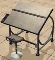 Drafting Table Stool Sims 3