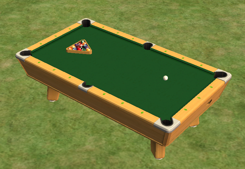 Pool Table The Sims Wiki Fandom