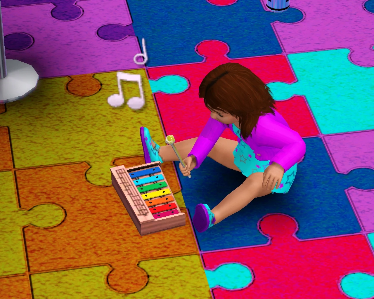 Image Baby playing with xylophone.jpg The Sims Wiki FANDOM powered by Wikia