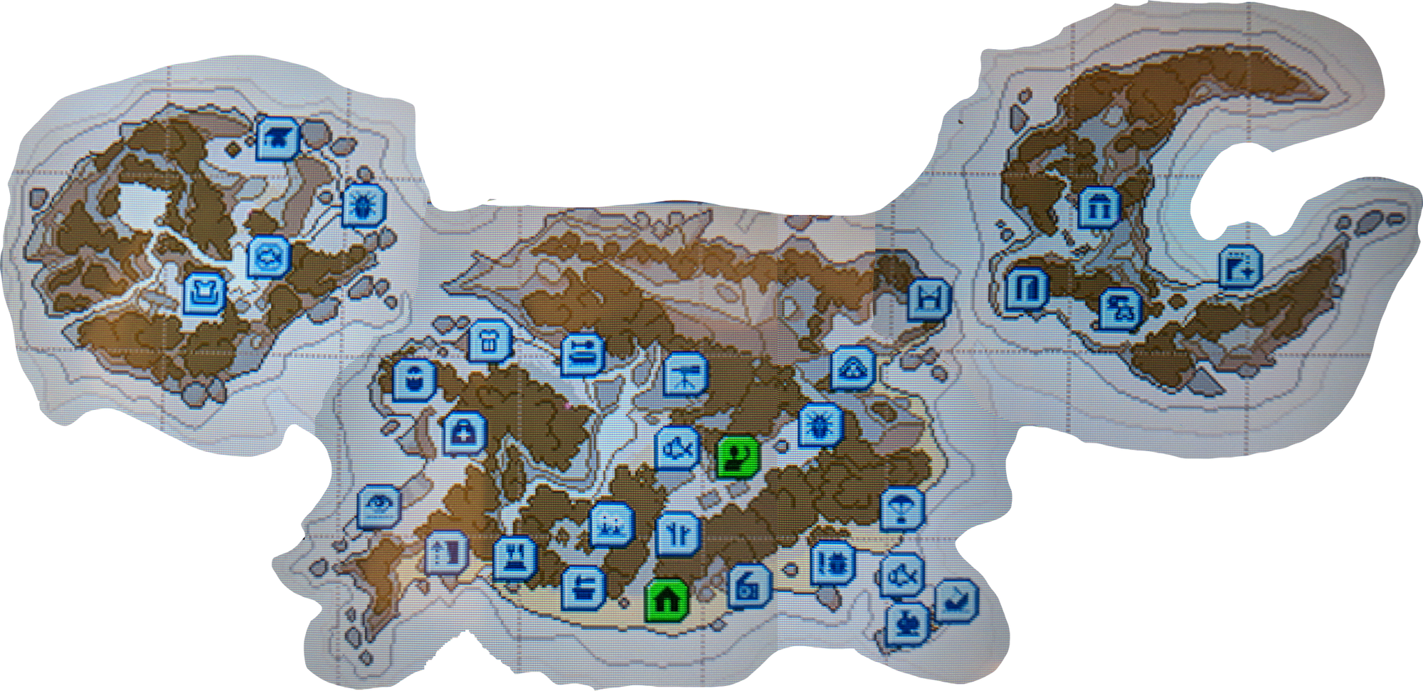 Island Map The Sims 2 Castaway DS Wiki Fandom   2000