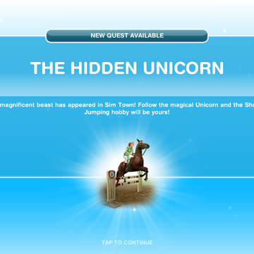 The Hidden Unicorn The Sims Freeplay Wiki Fandom