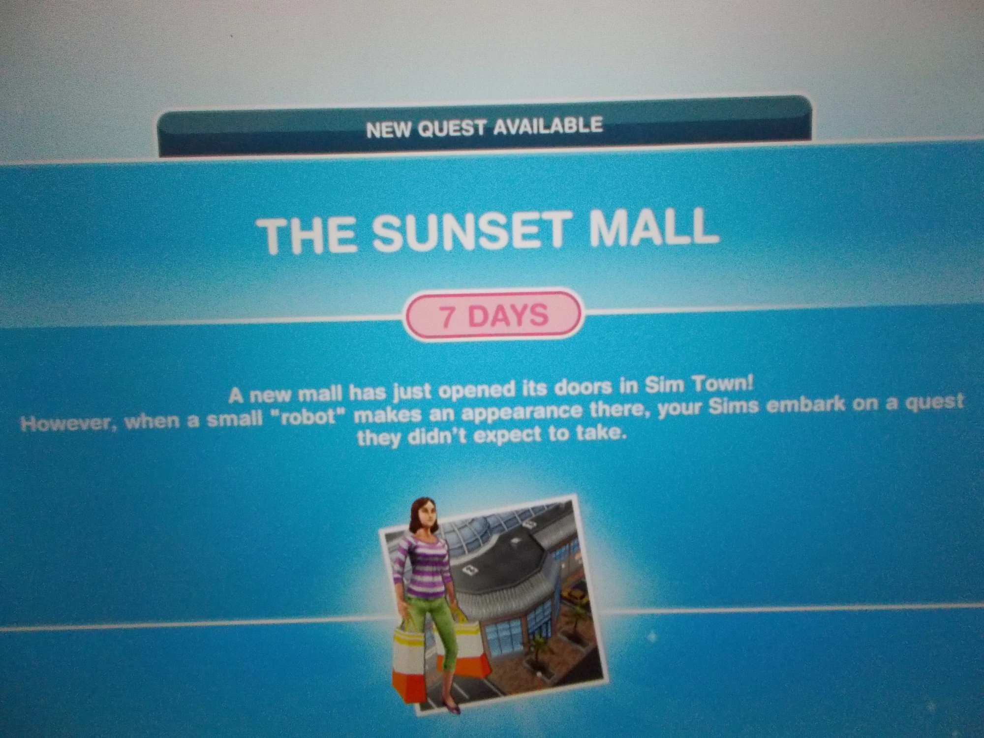 Sunset Mall (Quest) The Sims Freeplay Wiki Fandom