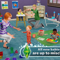 How To Make Baby On Sims Freeplay Use The Bathroom - Bathroom Poster