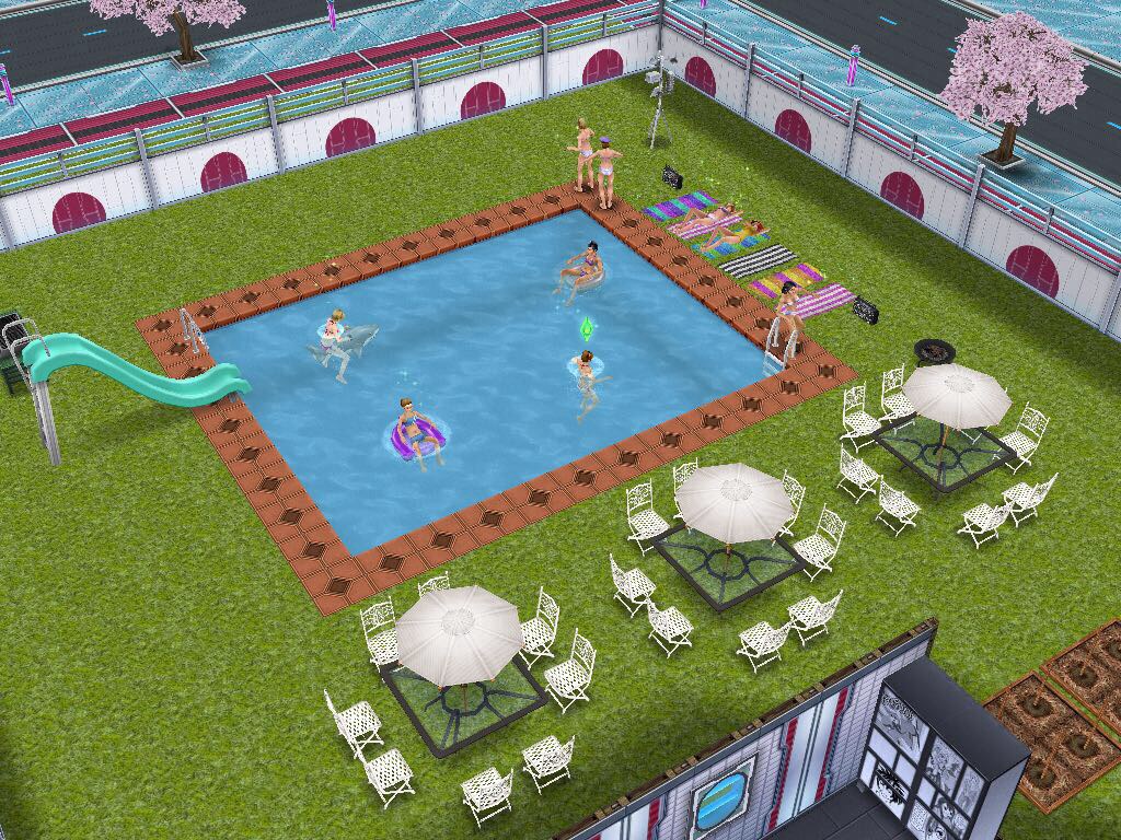 Swimming Pool | The Sims Freeplay Wiki | Fandom