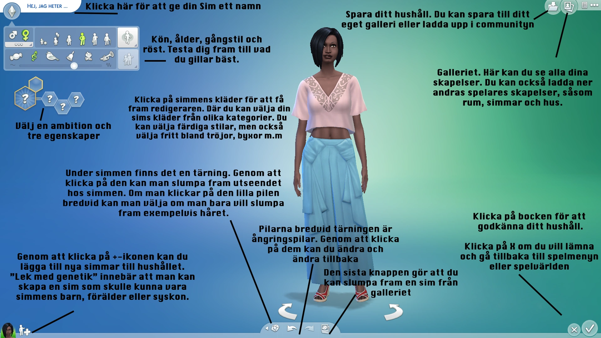 The Sims 4 Fusk Färdigheter