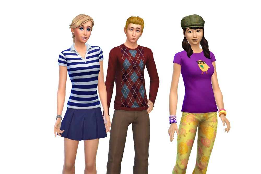 grupo bff the sims