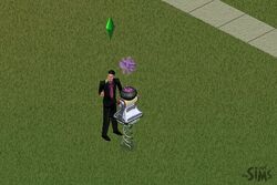 Sim carregando feitiço TS1