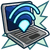 Ícone Notebook Wi-fi