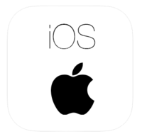 IOS Logo black