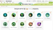 Speaking Tree Badges earned