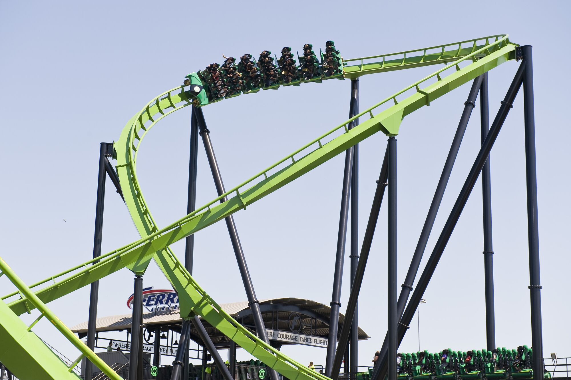 Green Lantern (roller coaster) | Six Flags Wiki | Fandom