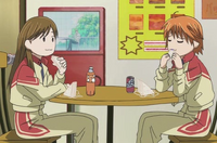 Miya and kyoko talking