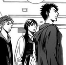 The cast amused at Chiori