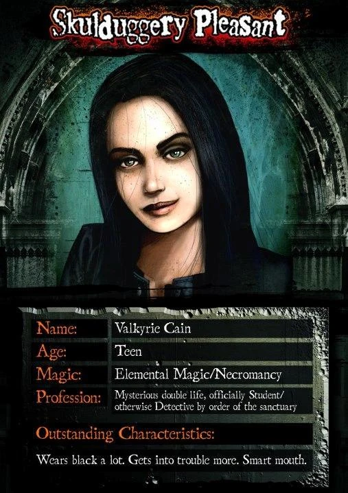 Image Valkyrie Cain..jpg Skulduggery Pleasant Wiki FANDOM powered