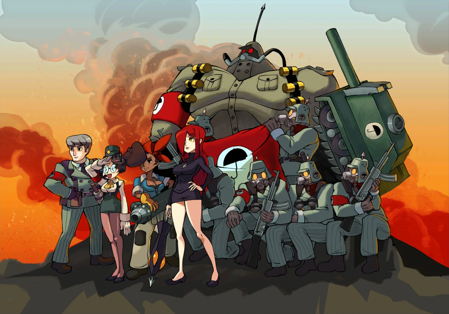 Панцерфауст Skullgirls