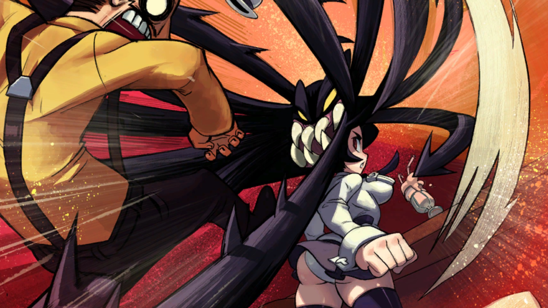 Фукуа skullgirls арт