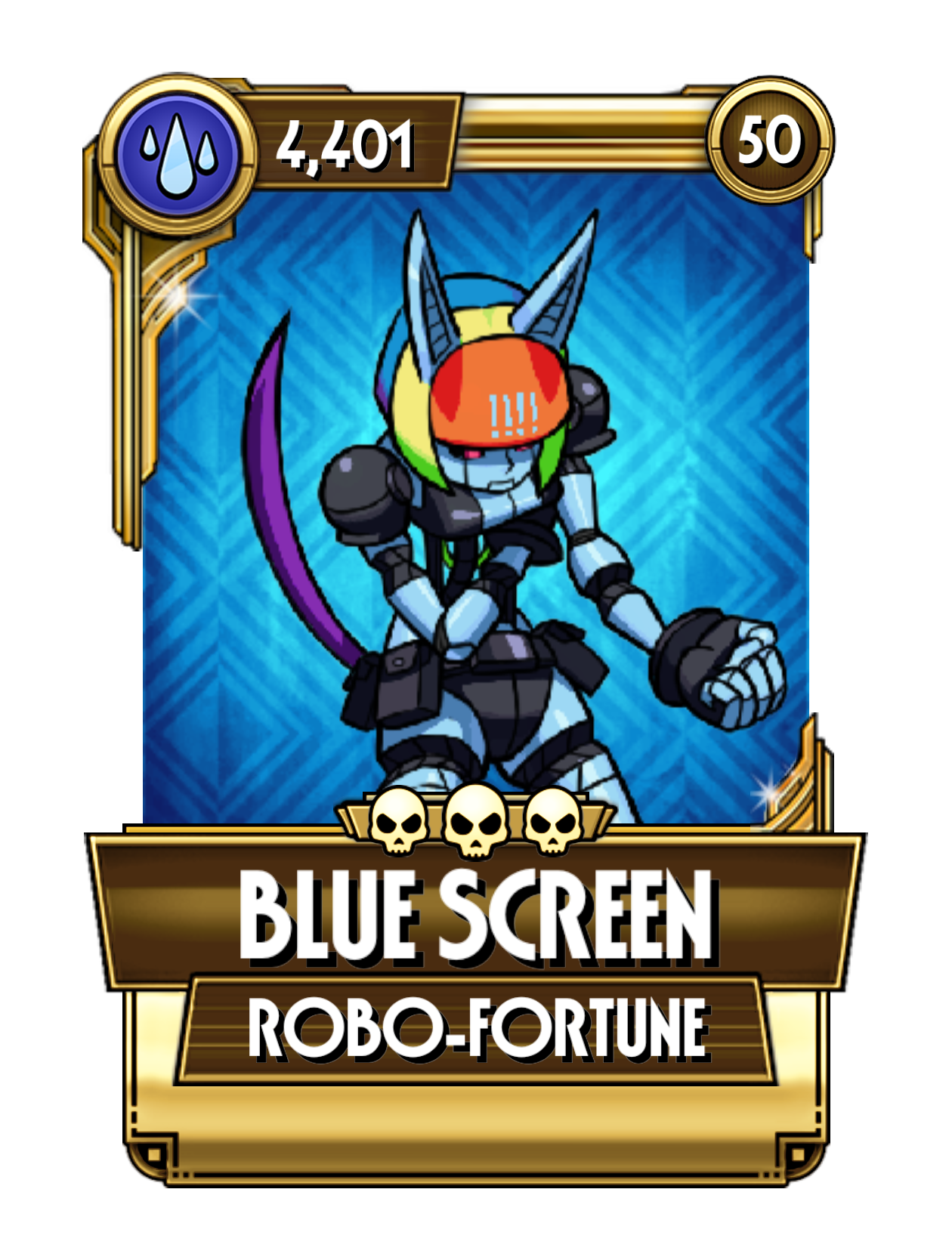 Blue screen skullgirlsmobile wiki fandom