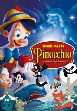 Skunk Meets Pinocchio Poster