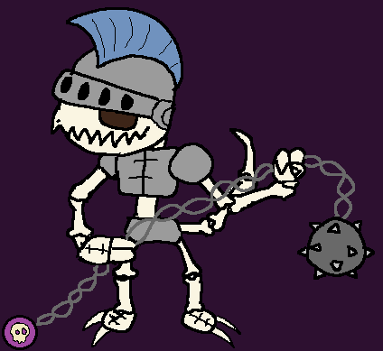 skylander skeleton character