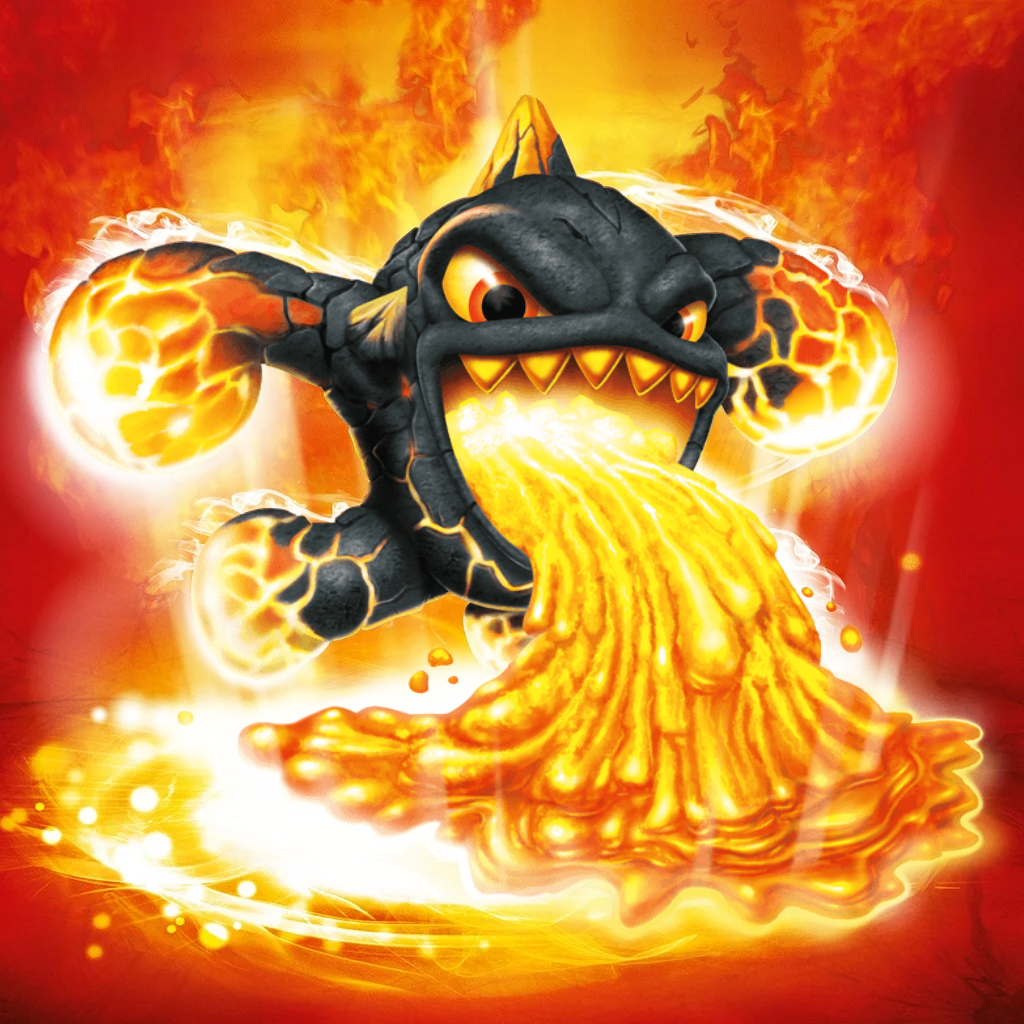 skylanders spyro's adventure eruptor