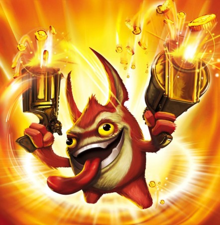 legendary trigger happy skylanders