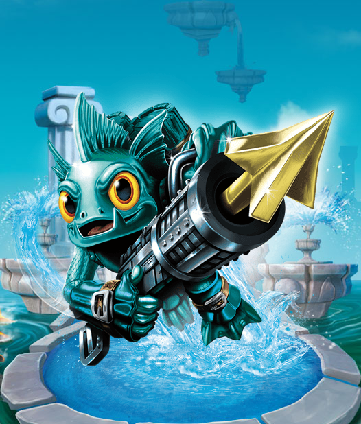 skylanders tidal wave gill grunt