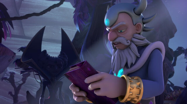 Image - S1E12 Kaossandra Master Eon Book of Dark Magic.jpg | Skylanders Wiki | FANDOM powered by